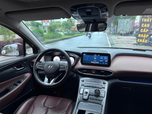 HYUNDAI SANTAFE MÁY DẦU 2.2 SẢN XUẤT 2021 – ĐỎ THỜI THƯỢNG