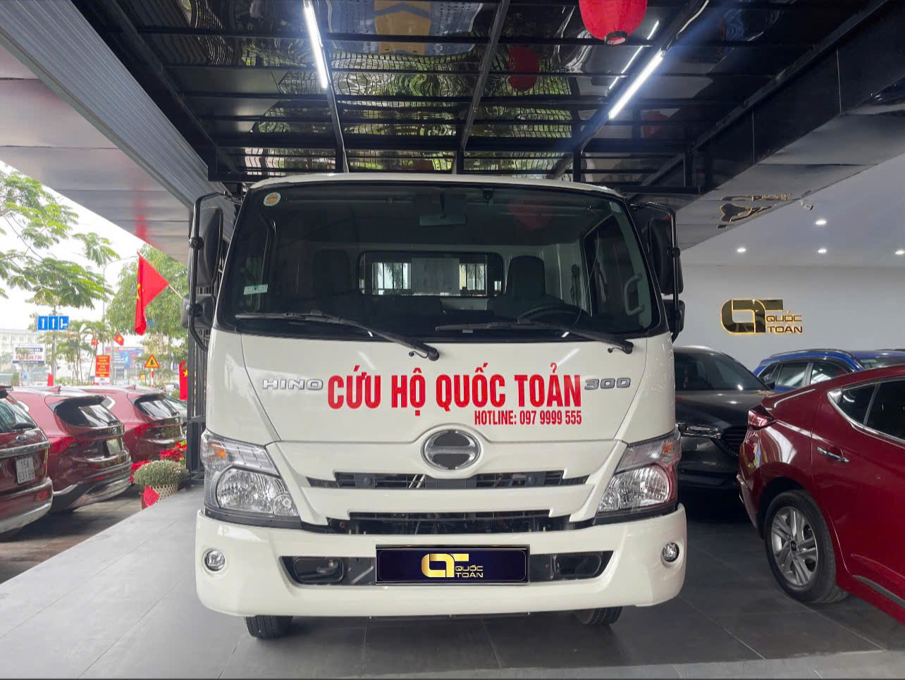 QUỐC TOẢN AUTO TRIỂN KHAI DỊCH VỤ XE CỨU HỘ 24/7 – NHẬN XE DƯỚI 3 TẤN